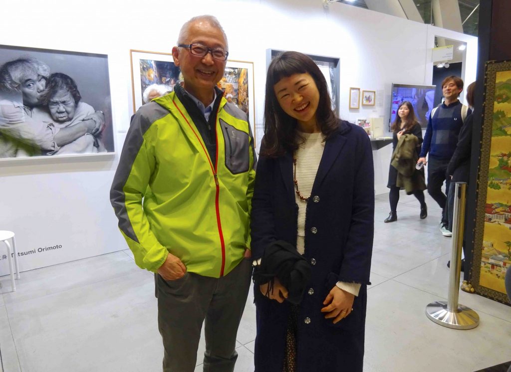 Art patron and collector NAKAO Koji 中尾浩治 and my wife