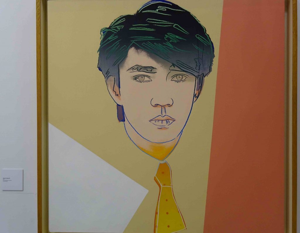 アンディ・ウォーホル Andy Warhol “Ryuichi Sakamoto” acrylic, silkscreen on canvas, 1983, 101.6 x 101.6 cm @ GALLERY TARGET
