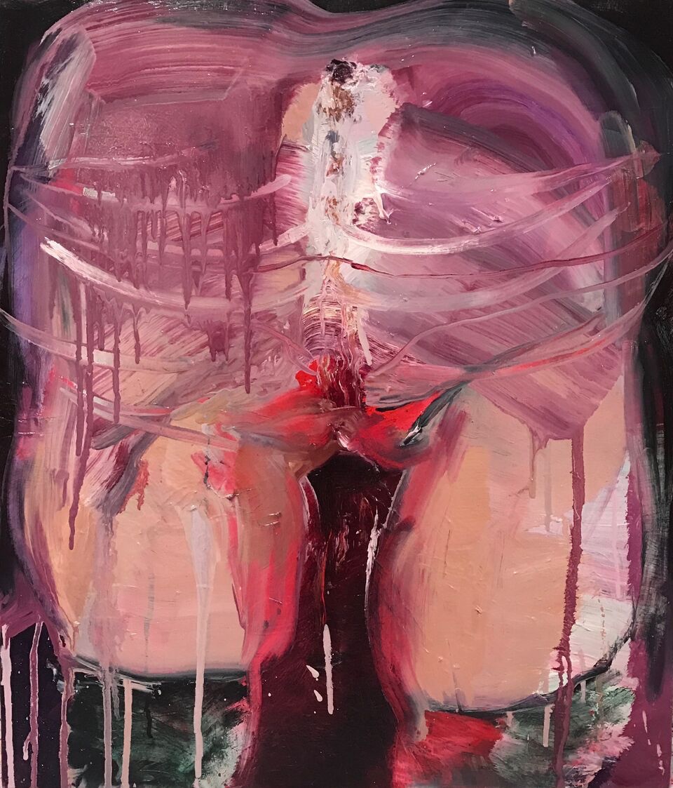 レイプ　グロ　解剖　イラスト クリムゾン色の暗闇、日本の傑出した画家松下まり子：「RAW」個展 @ KEN NAKAHASHI – Darkness of Crimson –  Outstanding Painter from Japan: MATSUSHITA Mariko “RAW” @ KEN NAKAHASHI |  Articles | Art + Culture
