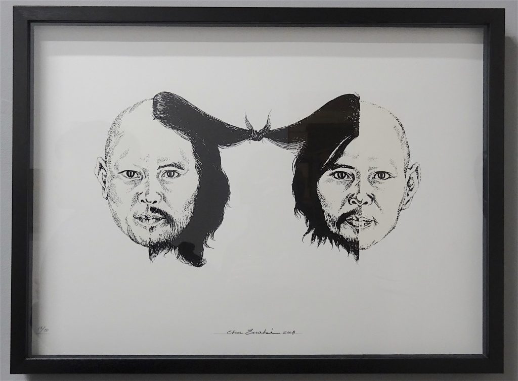 榎 忠 ENOKI Chu 「untitled」2008, lithograph, 66 x 48 cm, ed, 16/50