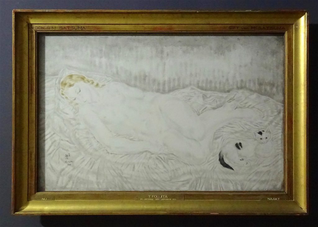 藤田嗣治-Léonard Foujita “Nu” 1927 Musées royaux des beaux-arts de Belgique