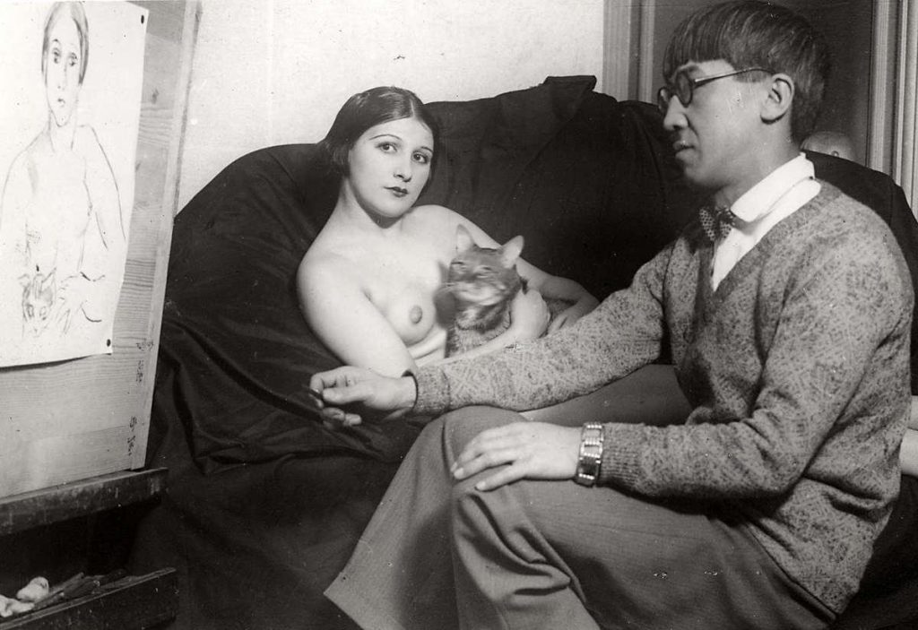 藤田嗣治・Léonard Foujita・レオナール・フジタとユキ・Youki・フジタ 1931年