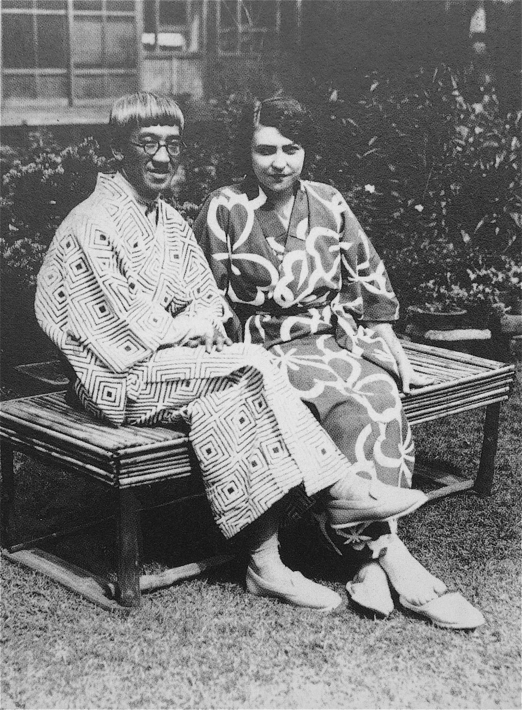 藤田嗣治 Tsuguharu Foujita + 妻 藤田ユキ Youki Foujita 1929