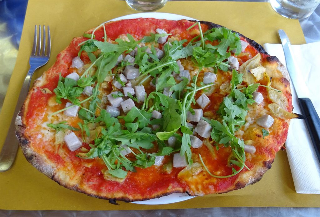 イタリア夏休み pizza