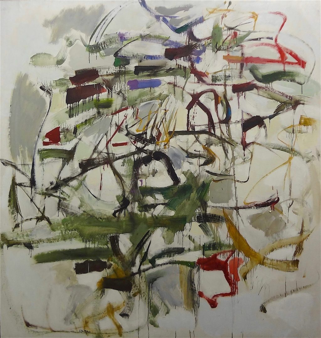 ジョアン・ミッチェル Joan Mitchell “Composition” 1961, Oil on canvas, 202 x 192 x 5.1 cm (Hauser & Wirth, 2013)