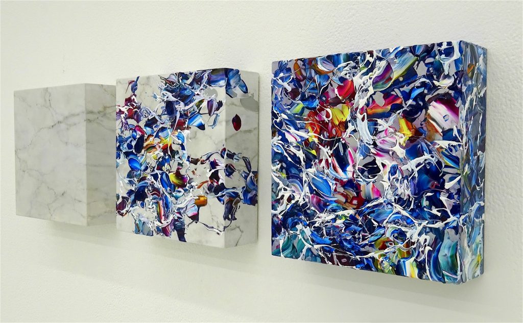 ISHIGURO Akira 石黒昭 「Painting of marble 9 March 2018」