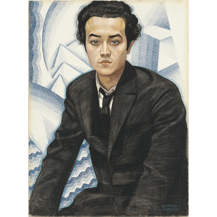 Isamu Noguchi by Winold Reiss