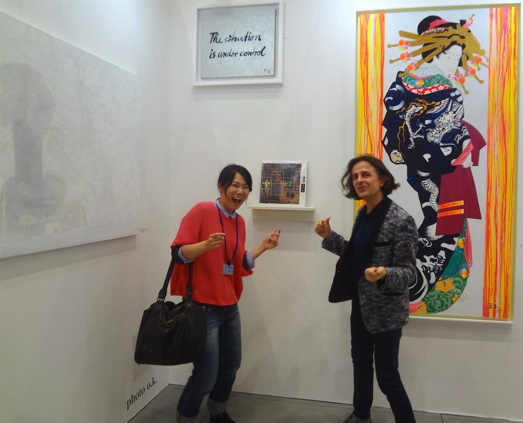 MAKIDA Emi 牧田恵実 と私、アートフェア東京2016年
