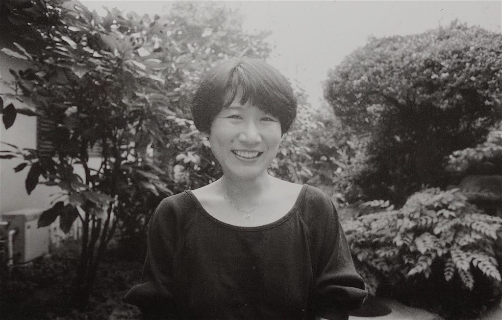 津島佑子 TSUSHIMA Yuko、自宅 1990年