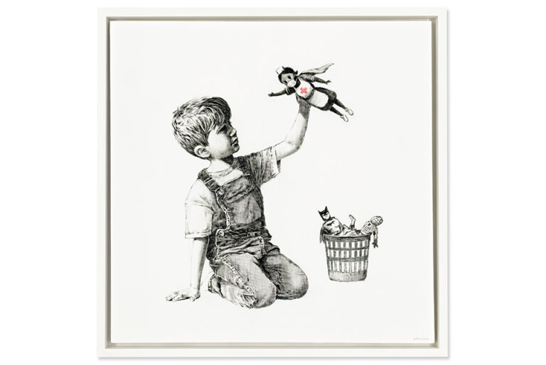 Art + Cultureバンクシー「愛はごみ箱の中に」aka「少女と風船」 Banksy "Love Is in the Bin" - aka "Girl with Balloon"Art + Culture検索