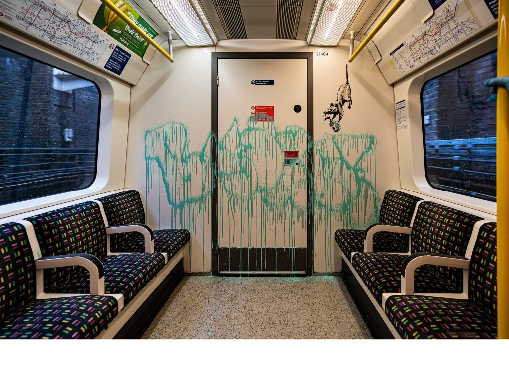 バンクシー London Underground