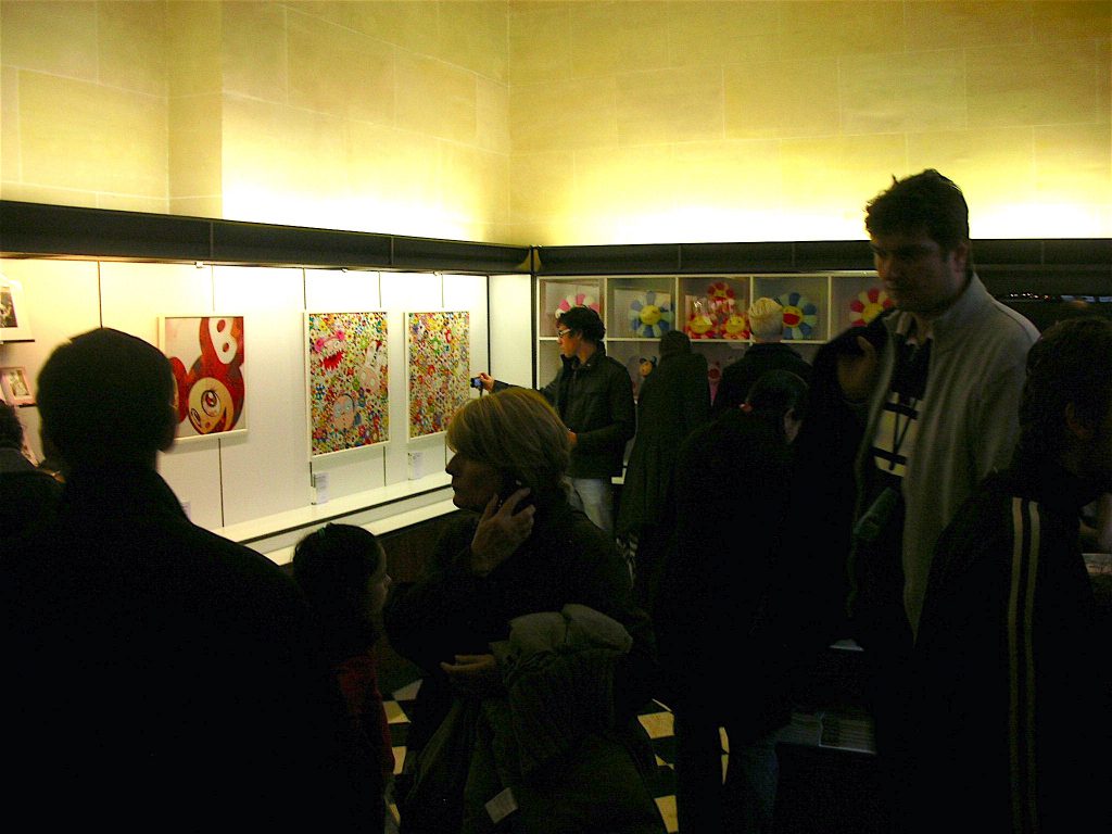ベルサイユ宮殿 「Murakami Versailles」個展のMuseum shop 村上隆グッズと版画 Offset lithograph