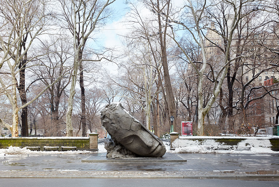 Mark Manders, Tilted Head, 2015-18