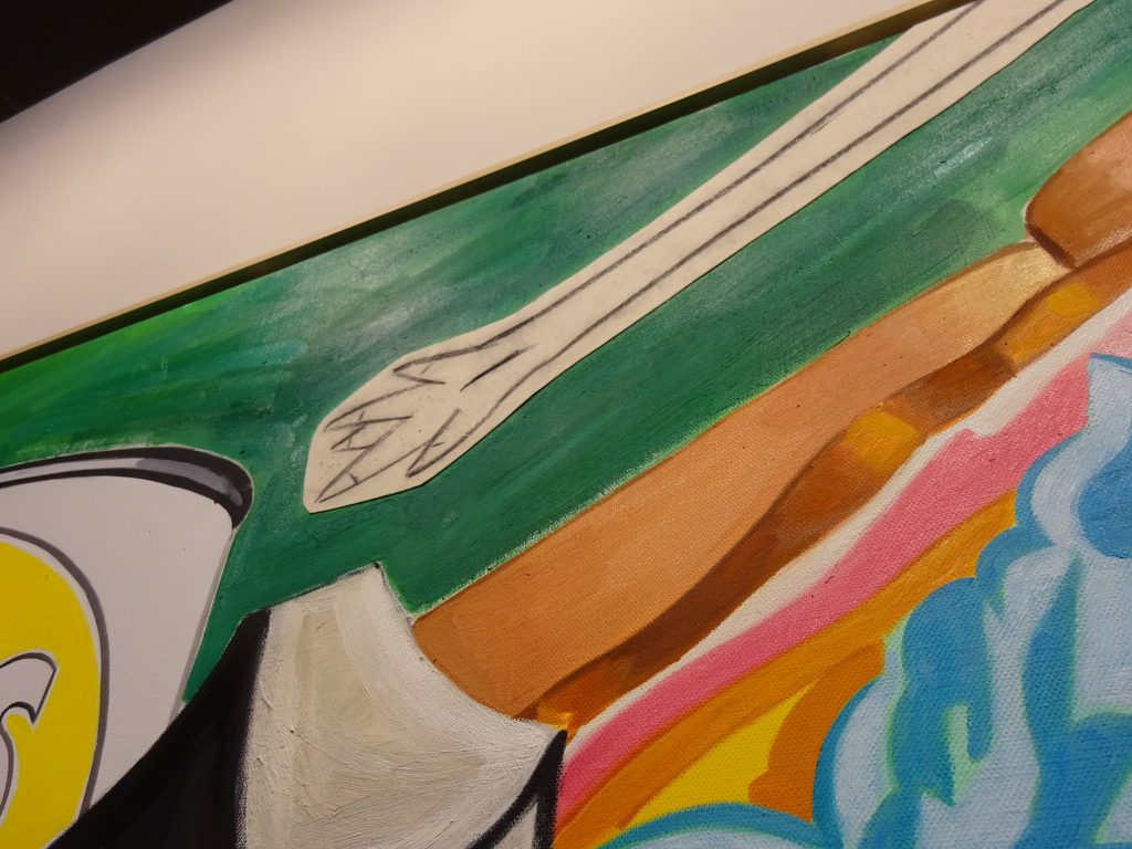 David Salle “The Heights and the Depths” 2018 detail2