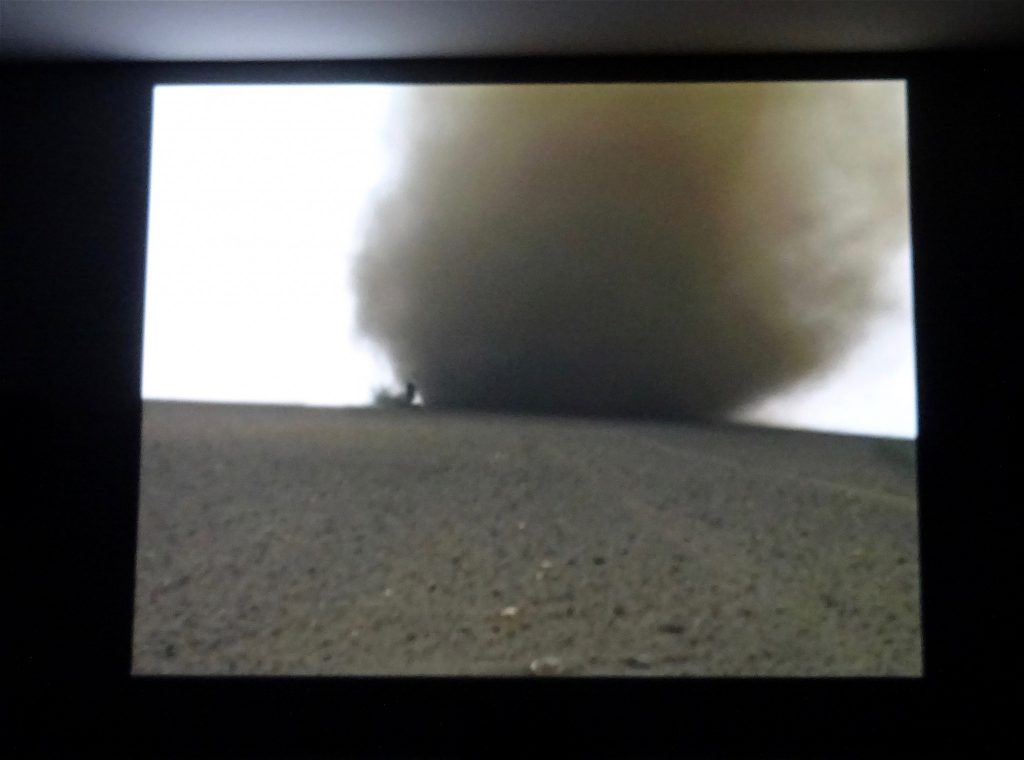 Francis Alÿs “Tornado” 2000 – 2010, Single-channel video projection; color, 5.1 surround sound; 39’; edition of 4; in collaboration with Julien Devaux @ UNLIMITED David Zwirner
