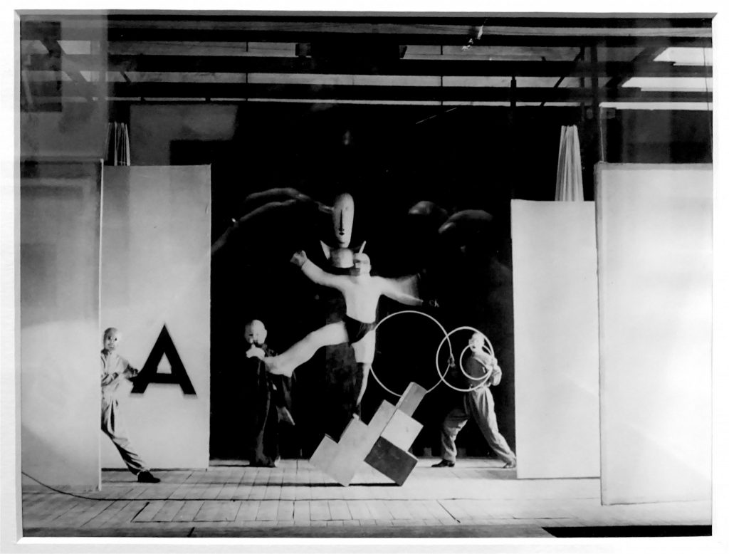 Irene Bayer, Bauhaus Stage (Oscar Schlemmer costumes) 1927