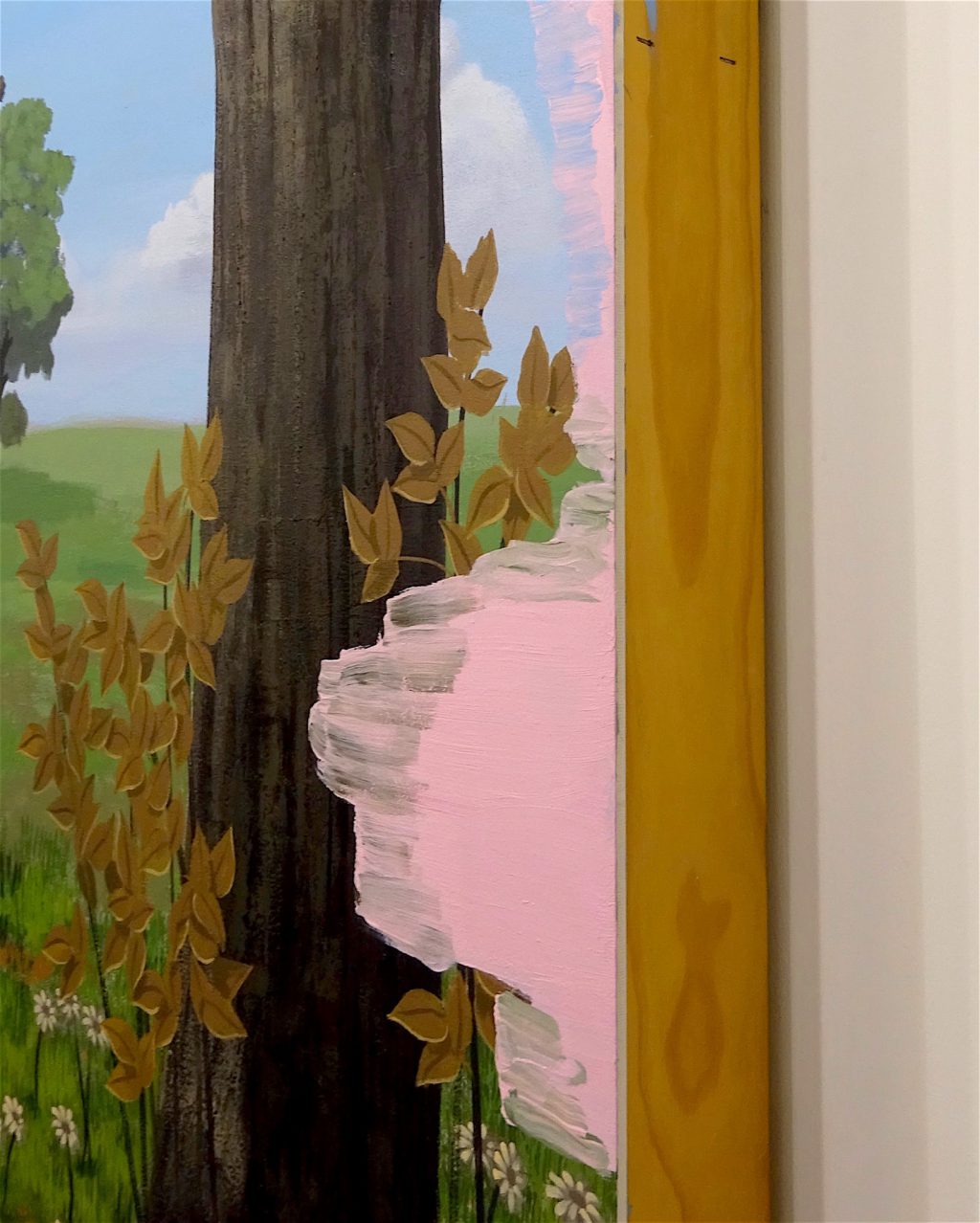 Kerry James Marshall “Vignette #12” 2008, Acrylic on PVC panel, detail