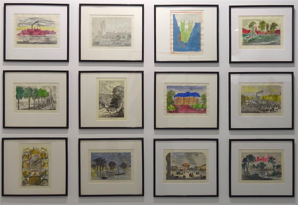 Marcel Broodthaers “Twelve hand colored engravings” 1974, Set of 12 hand colored engravings, 33 x 36.8 cm each @ Marian Goodman