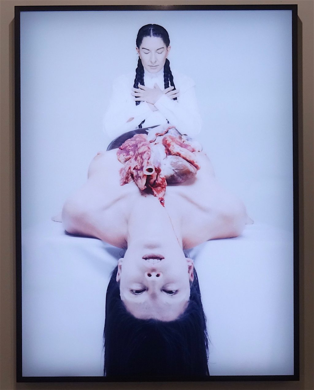 Marina “Miracle 4” 2018, Chromogenic print, LED light box, wooden frame, 182x 136.8 x 10 cm, Edition 7 + 2 AP @ Galerie Krinzinger