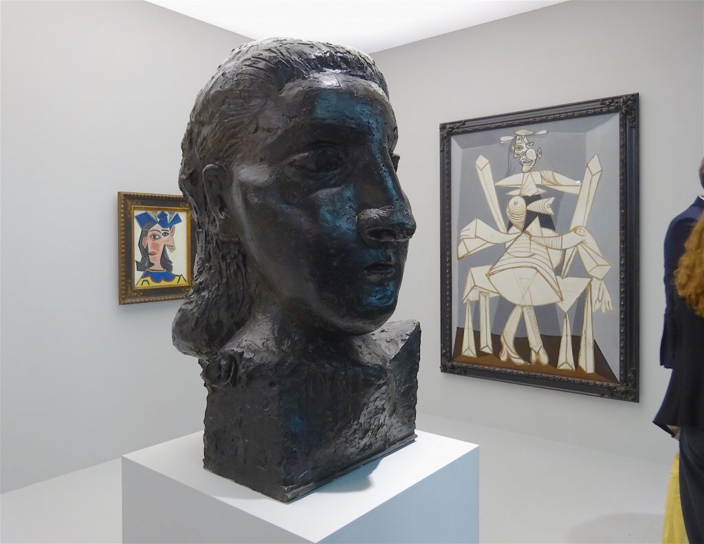 Pablo Picasso “Head of a Woman (Dora)” 1941, Bronze, Beyeler Collection
