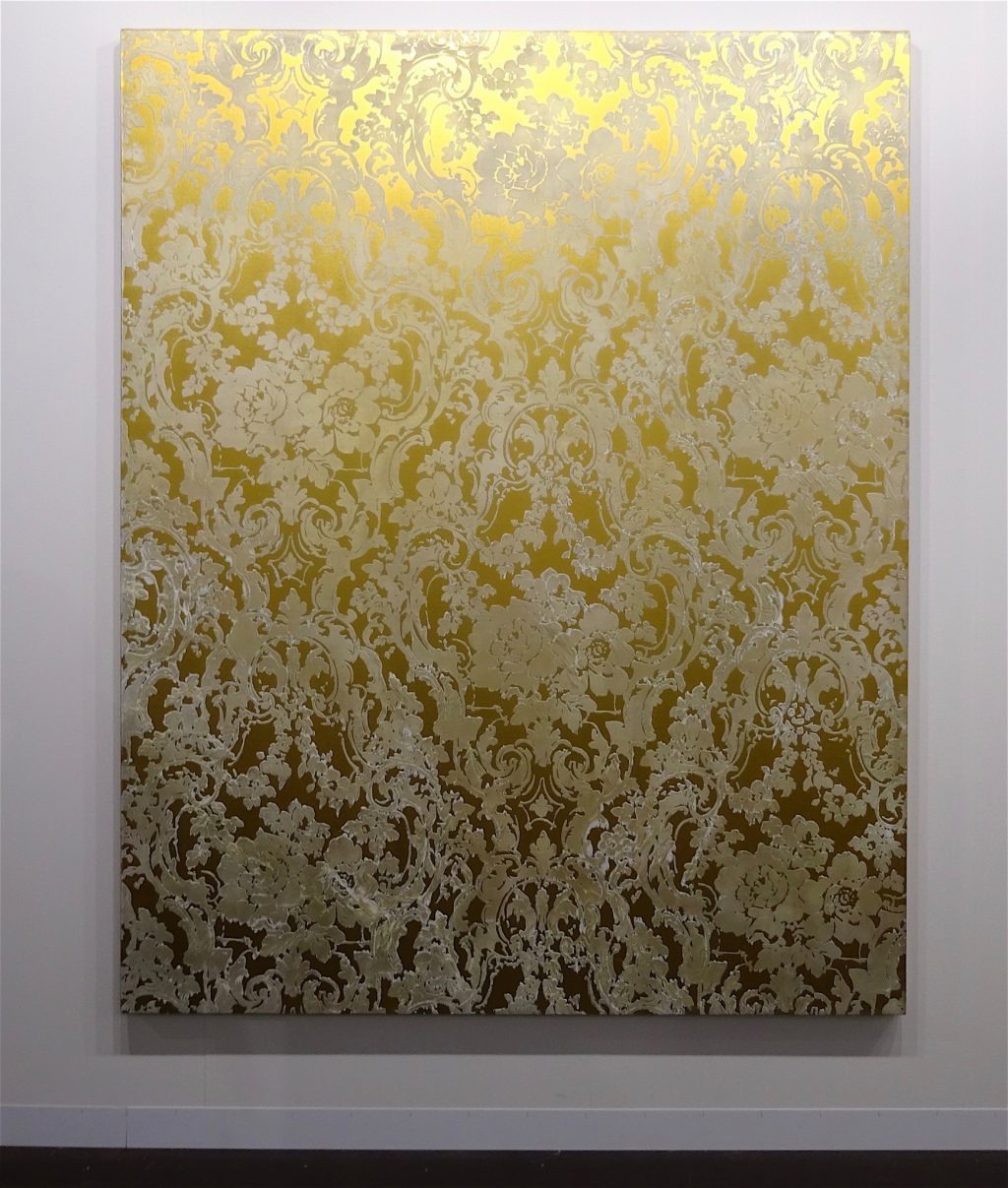 Rudolf Stingel “Untitled” 2007, Oil and enamel on canvas, 242 x 193 cm WHITE CUBE