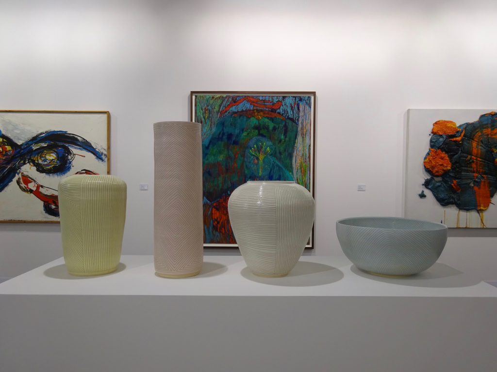 Shio Kusaka, 4 new stonewares from 2017 and 2018 @ Blum & Poe