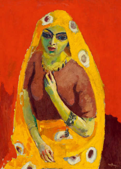 Kees Van Dongen “Rouge et Jaune (L’Egyptienne)” 1910-11