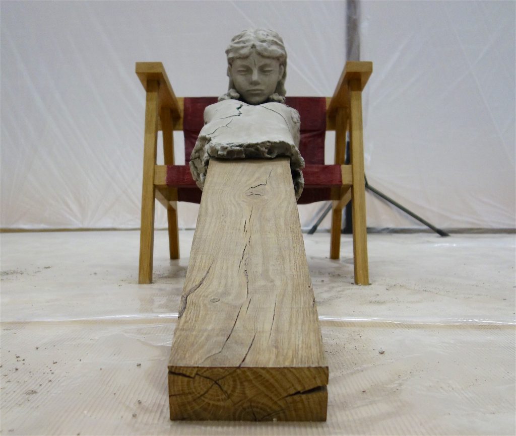 Mark Manders ‘Dry Figure on Chair’ 2011-15
