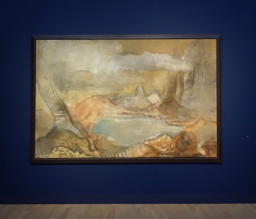 イケムラレイコ IKEMURA Leiko 「Zarathustra III」 2014, Pigment and oil on jute, 190×290 cm