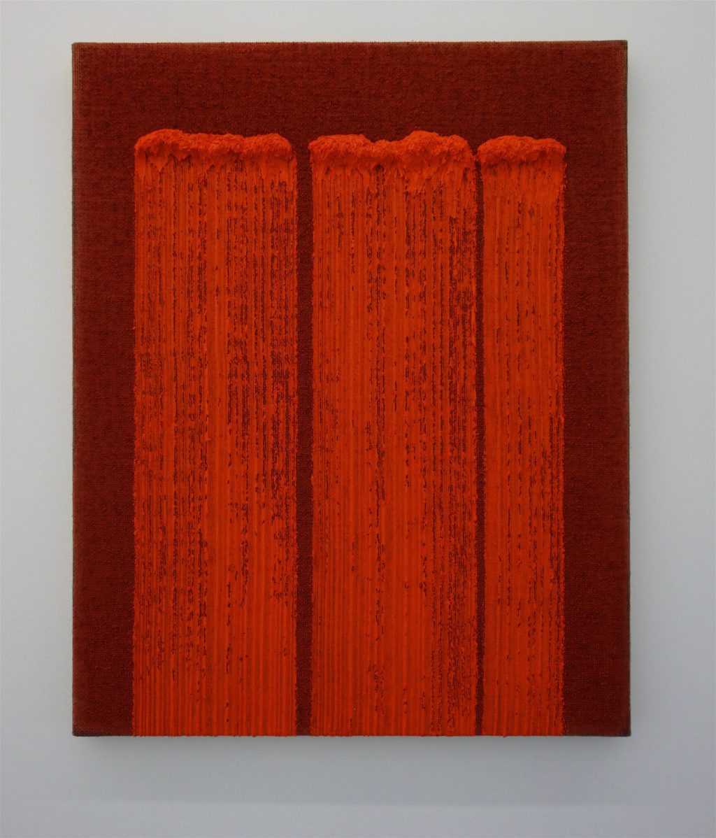 HA Chong-hyun ‘Conjunction 18-07’ 2018, Oil on hemp, 91 x 73 cm