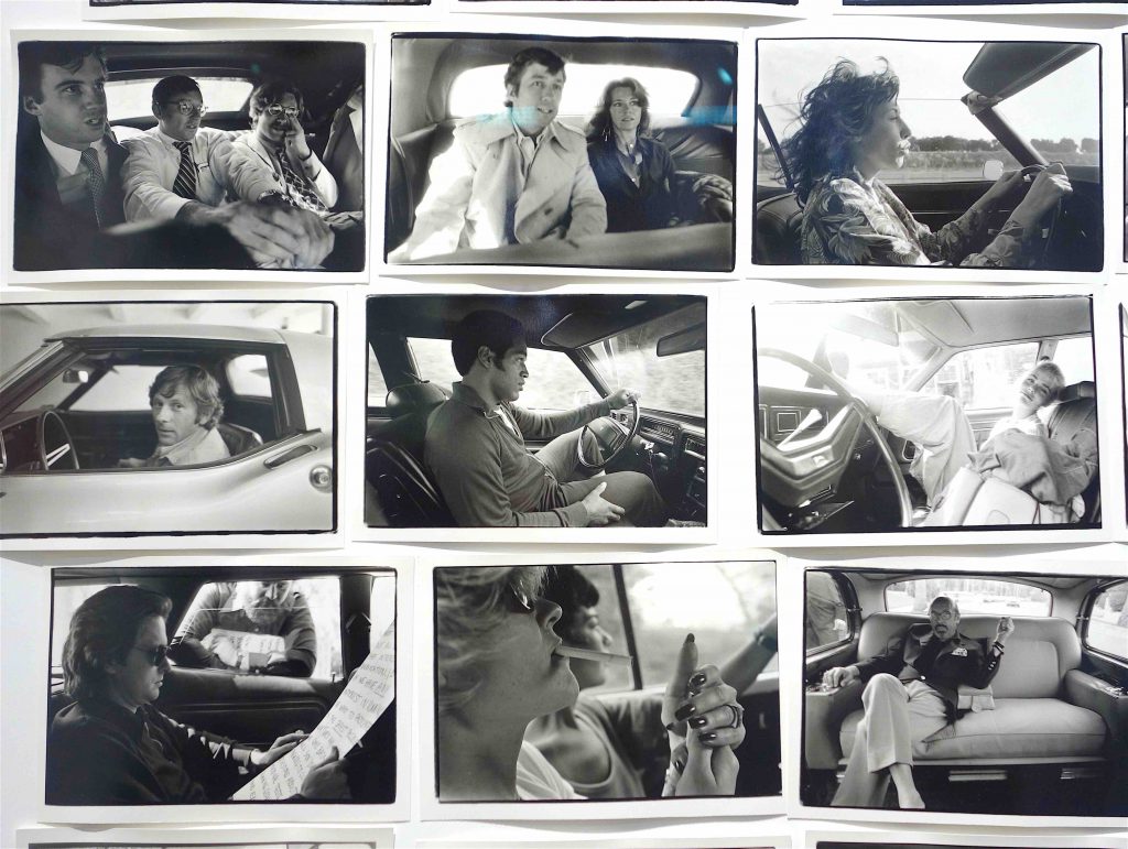 Annie Leibovitz “Driving Series (1970–1984)” 2019, detail