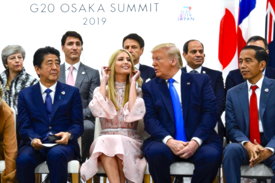 G20 Osaka Summit 2019 Ivanka Trump 大阪での20か国・地域（G20）首脳会議、イヴァンカ・トランプ