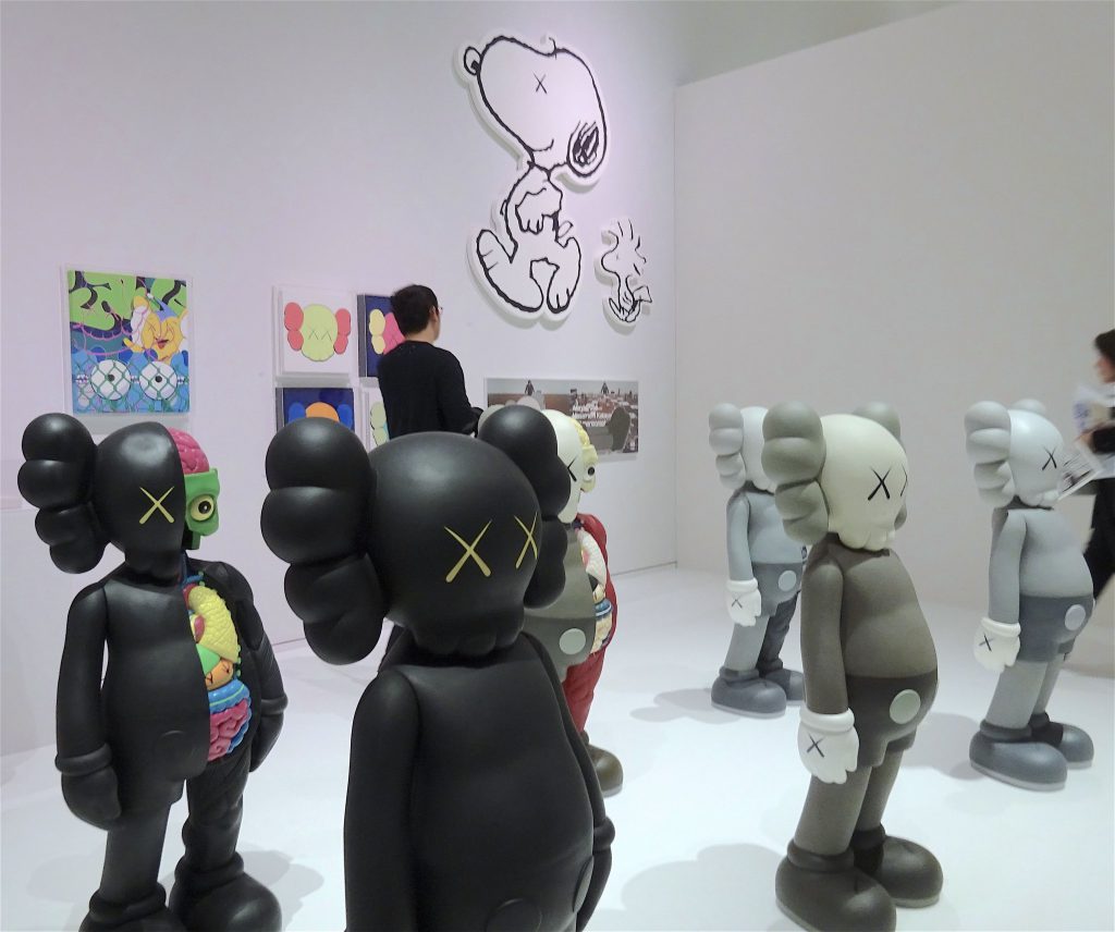 Works by KAWS in the former collection of KATAYAMA Masamichi 片山 正通, April 2017, sold 5 months later at Phillips, NY