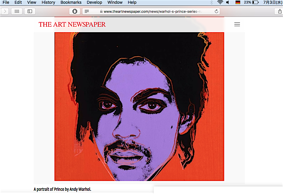 Warhol's works are protected by fair use because they are