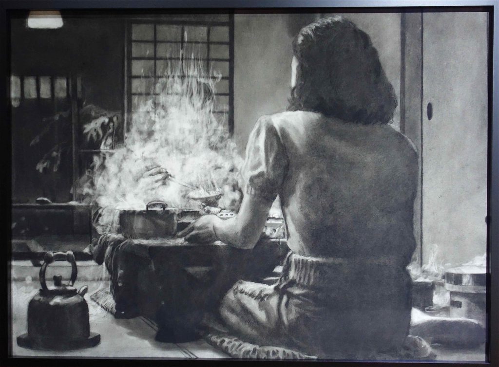 小泉明郎 KOIZUMI Meiro “Fog #8” 2019, charcoal on paper, 54.7 x 73 cm (only be viewed in the office)