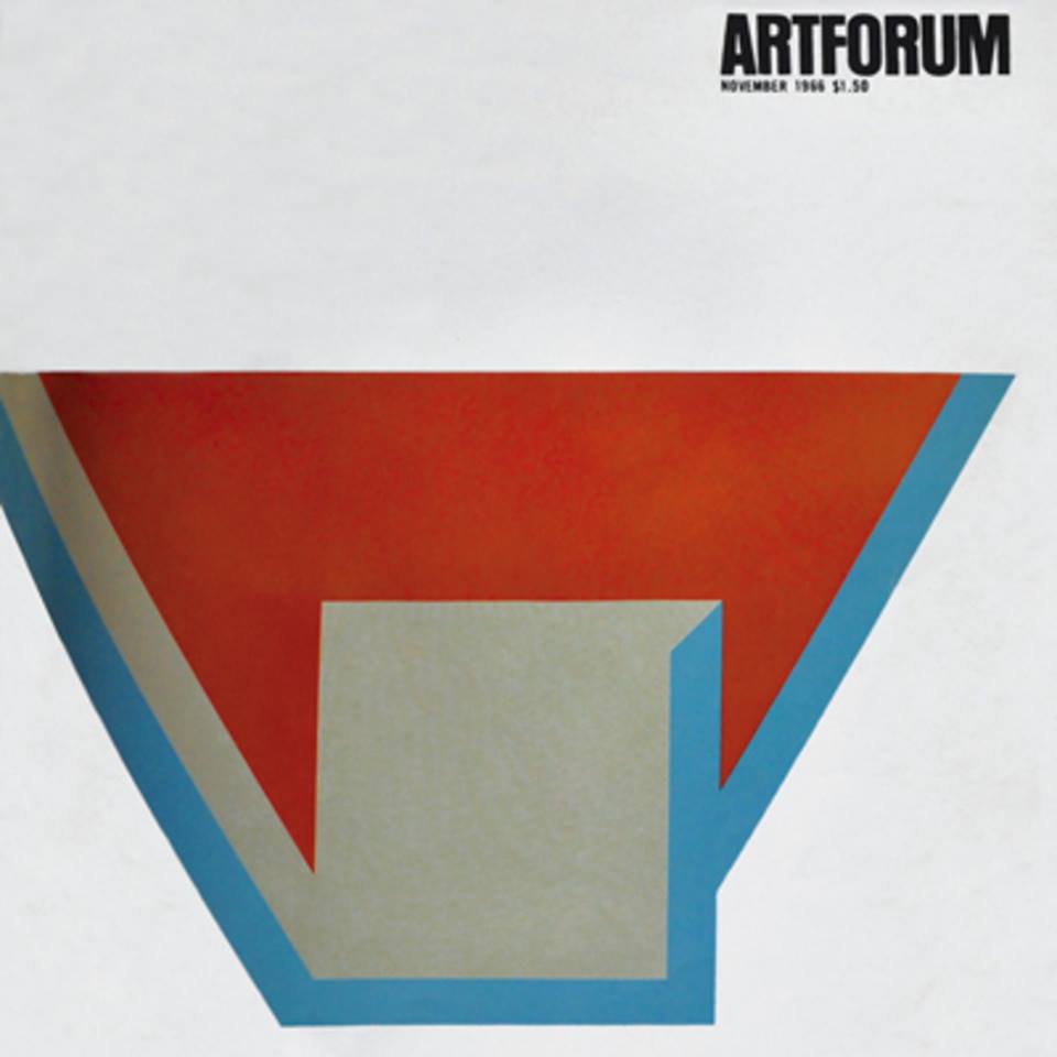 ARTFORUM, November 1966, featuring Frank Stella ‚Union III‘