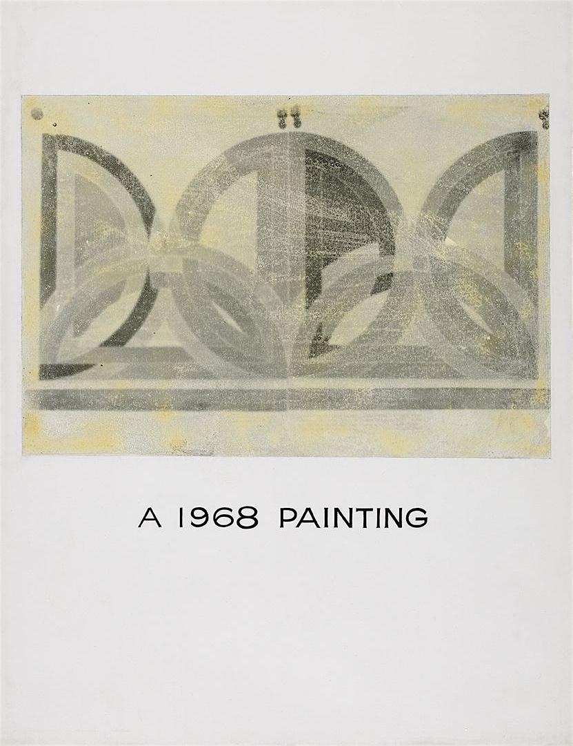 John Baldessari ‚A 1968 PAINTING‘