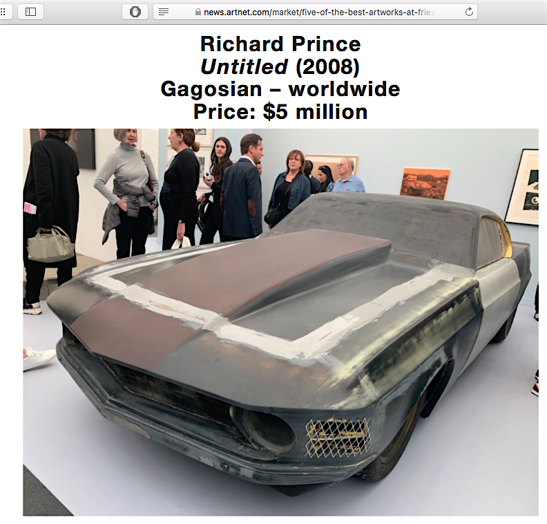 Richard Prince @ Frieze LA 2020