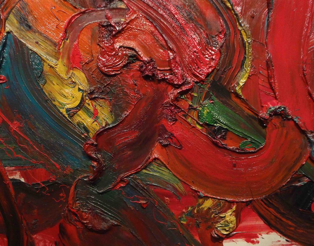 白髪一雄 SHIRAGA Kazuo 天慧星 命三郎, detail, 東京国立近代美術館, The National Museum of Modern Art, Tokyo