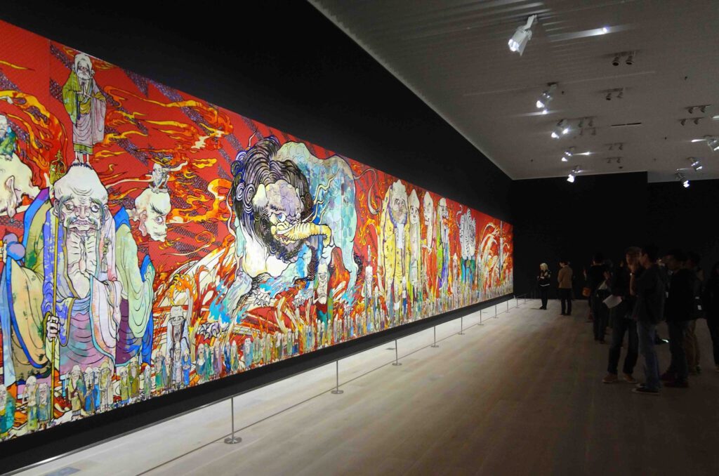MURAKAMI Takashi 村上隆の五百羅漢図展 The 500 Arhats @ 森美術館 Mori Art Museum 2015 (9)