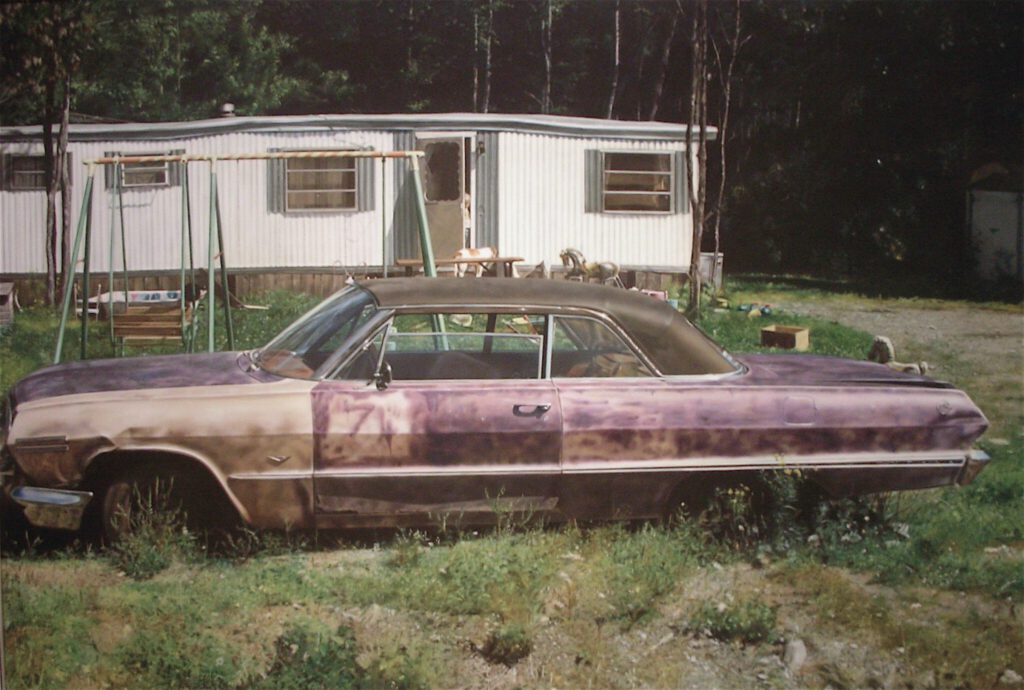 John Salt ‘Purple Impala’ 1973, oil on linen, Louis K. Meisel Gallery New York @ “picturing america” Deutsche Guggenheim Berlin 2009