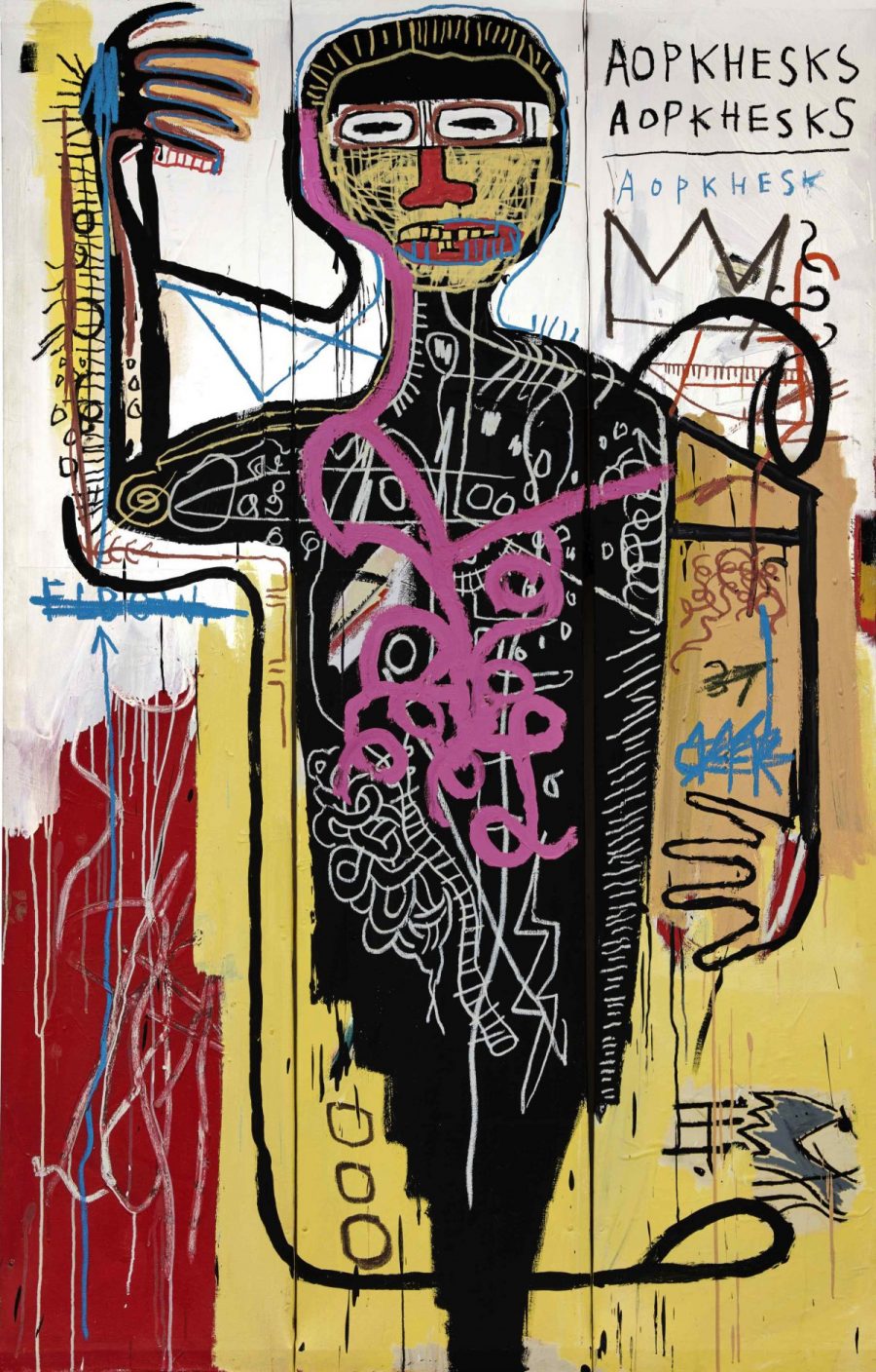 ジャン＝ミシェル・バスキア Jean-Michel Basquiat Versus Medici 1982 $35 million–$50 million @ Sotheby’s