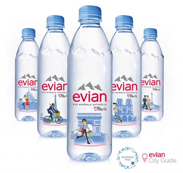 ティファニー・クーパー と Evian