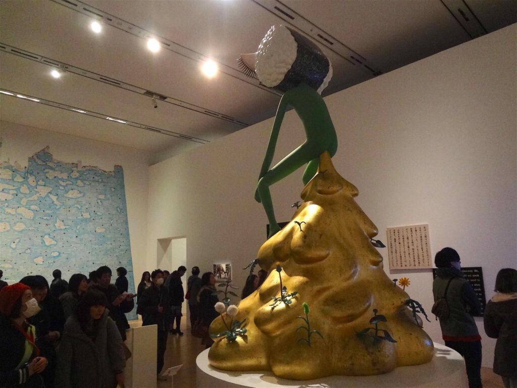 AIDA Makoto 会田誠「考えない人」”The Non-Thinker” 2012 、FRP、その他 @ 森美術館