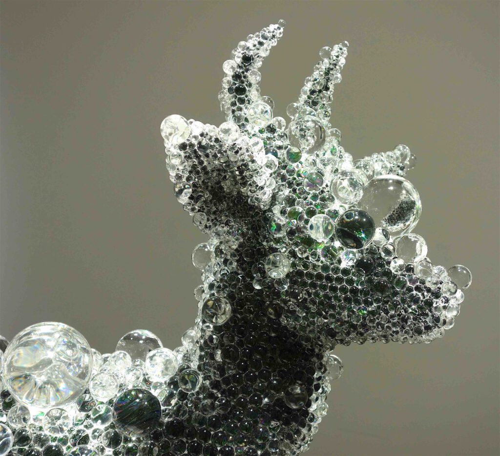 NAWA Kohei 名和晃平 PixCell-Reedbuck (Aurora) 2020, detail