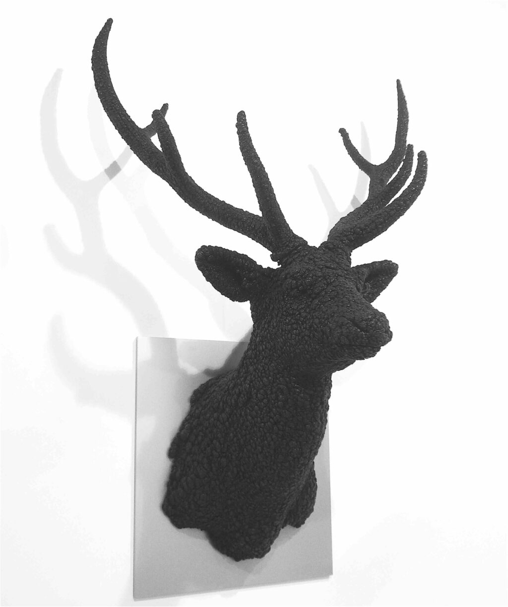 NAWA Kohei 名和晃平 Villus-Deer (Black) 2016