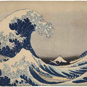 HOKUSAI 葛飾北斎「冨嶽三十六景‐神奈川沖浪裏」Under the Well of the Great Wave off Kanagawa ca. 1831 sold for US$1.6 million @ Christie’s March 2021
