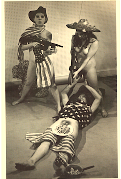 KUSAMA Yayoi Nixon Orgy 1968 New York