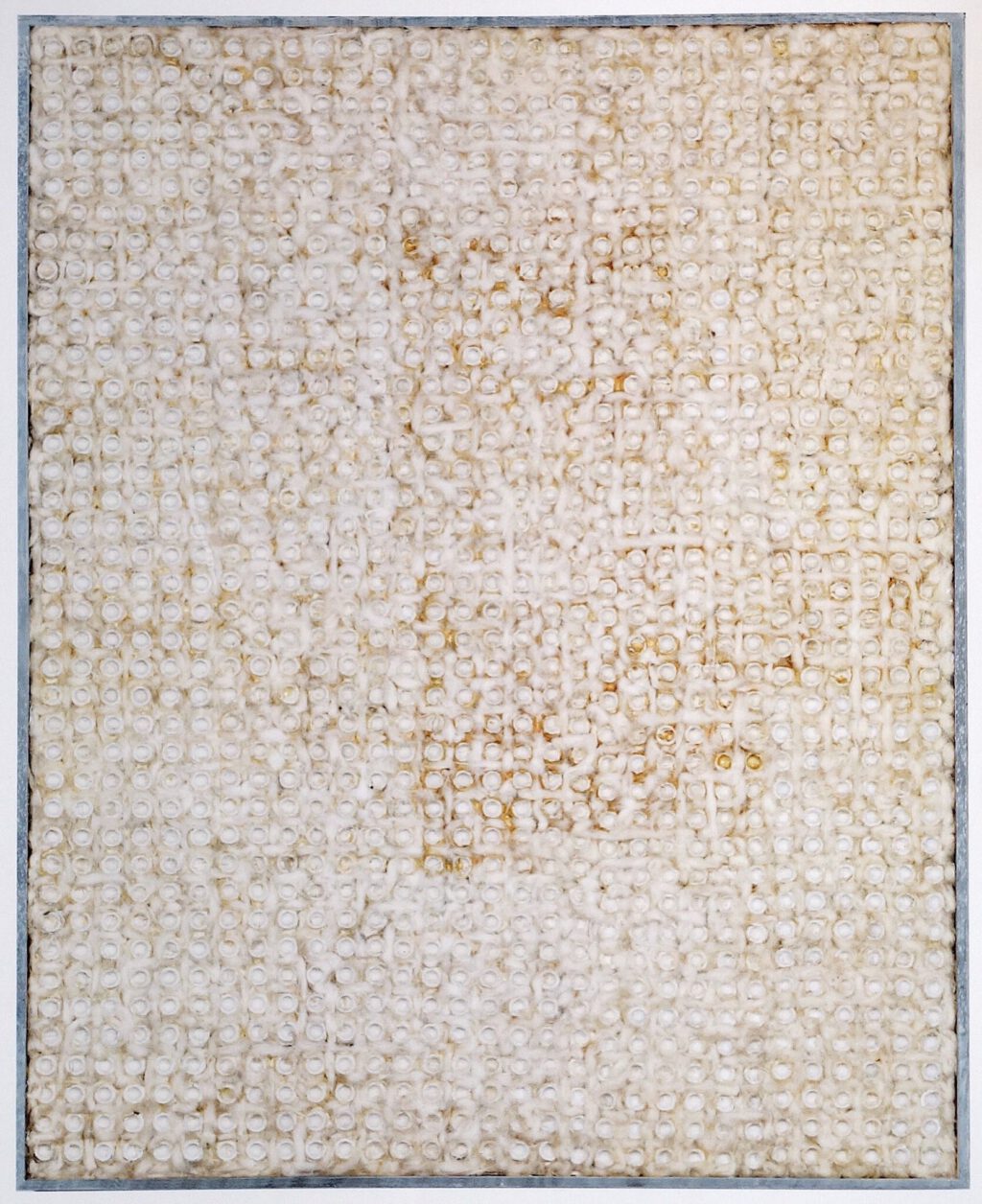 Larry Gagosian Collection 草間彌生 KUSAMA Yayoi “No.E.R.F.” 1960, mixed media, 182.2 x 146.7 cm, exhibited @ POSTWAR – Kunst zwischen Pazifik und Atlantik 1945-1965 in Haus der Kunst, München, 2016