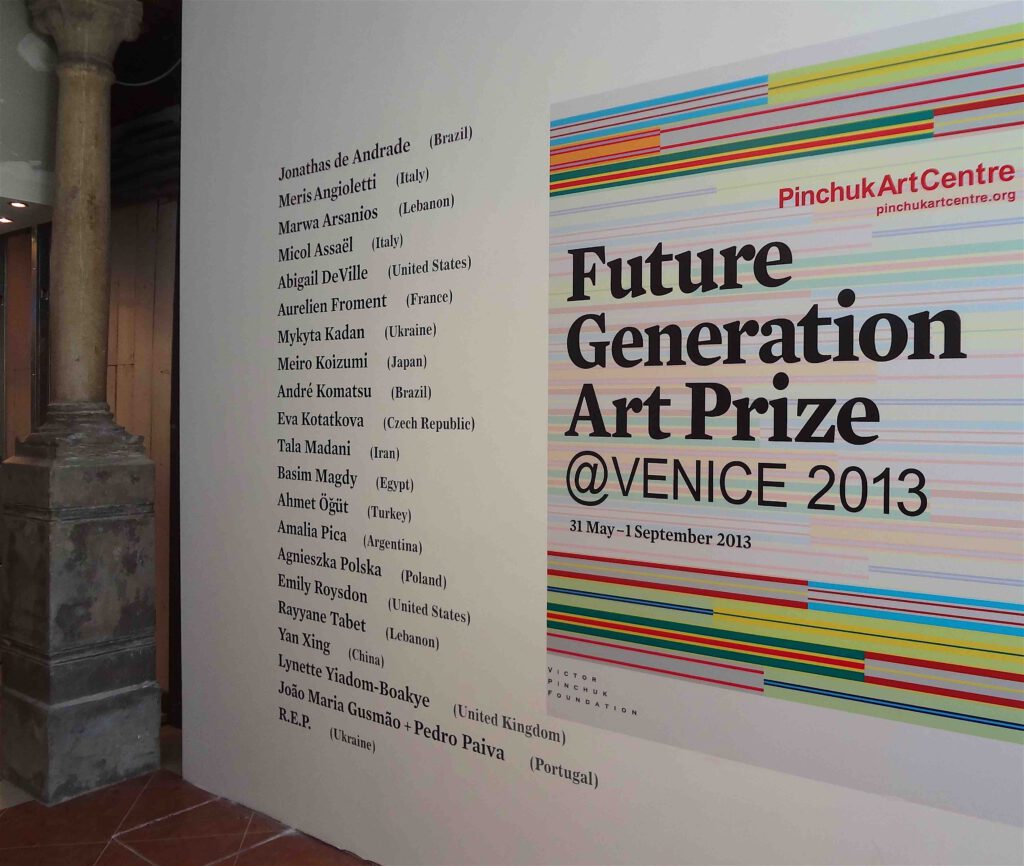 Future Generation Art Prize @ Venice 2013